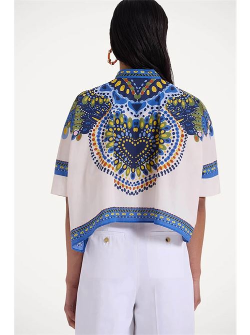 Mini Scarf Shirt LA DOUBLEJ. | SHI0091COT056CHA05MU01